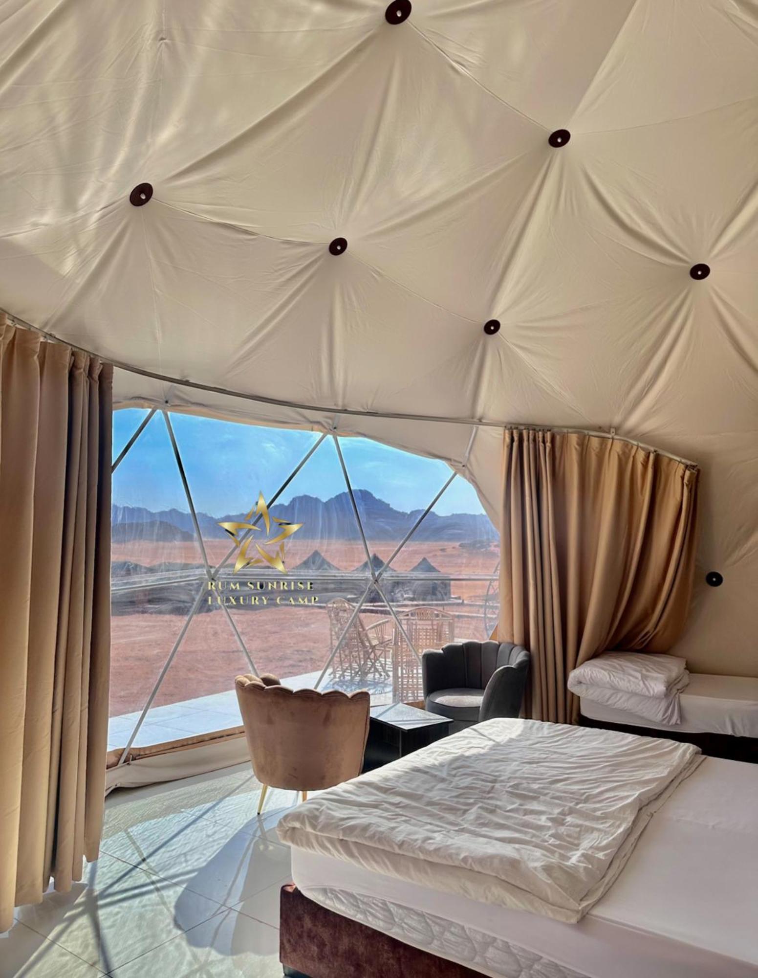 Rum Sunrlse Luxury Camp Wadi Rum Exterior foto